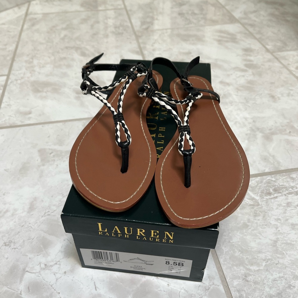 Ralph Lauren Flat Sandals size 8.5